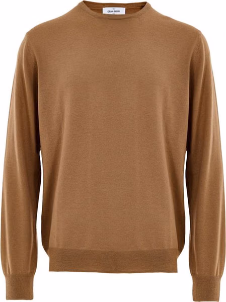Brown Wool Sweatshirt