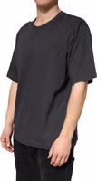 Dark Grey Cotton Crewneck Short Sleeve 2
