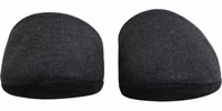 Anthracite Wool Cashmere Quilted Slippers Shoes 1