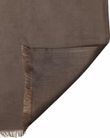 Brown Polyester Neck Warmer Shawl 185cm x 165cm  Men Scarf 4