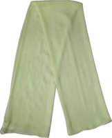 Light Green Silk Neck Wrap Stole 200cm x 134cm Scarf 1
