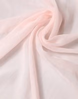 Light Pink Silk Neck Wrap Foulard 91.5cm x 88cm Scarf 3