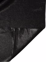 Black Silk Square Wrap Shawl Foulard 122cm x 120cm  Scarf 2