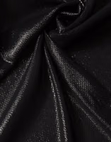 Black Silk Square Wrap Shawl Foulard 122cm x 120cm  Scarf 3