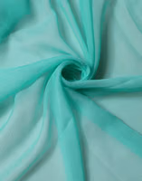 Light Green Silk Neck Wrap Foulard 131cm x 126.5cm Scarf 3