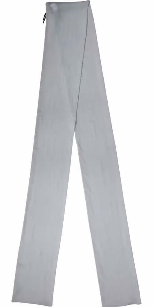 Light Blue Silk Sash Wrap Foulard 294.5cm x 19cm Scarf