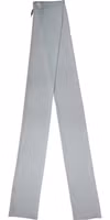 Light Blue Silk Sash Wrap Foulard 294.5cm x 19cm Scarf 1