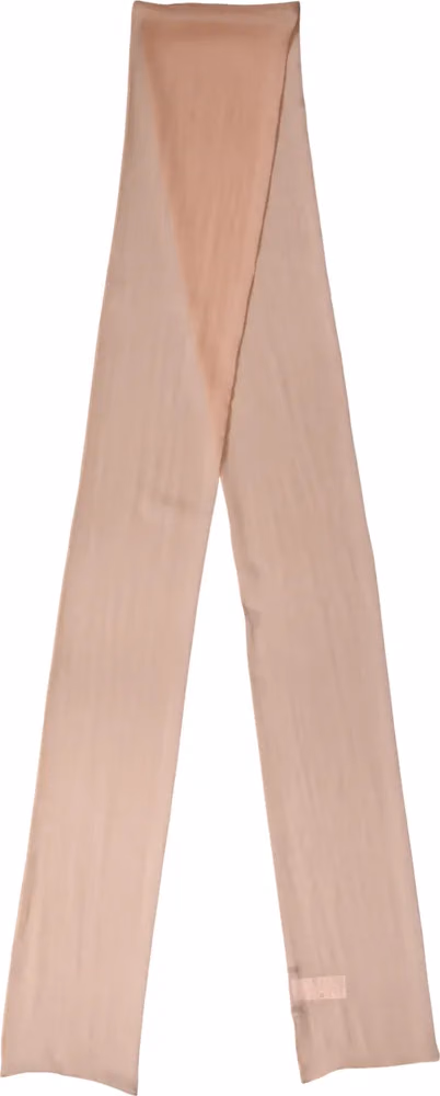 Light Pink Silk Sash Wrap Foulard 291cm x 19cm  Scarf
