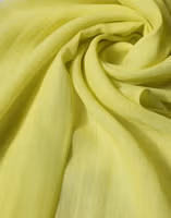Yellow Green Silk Sash Foulard Stole 292cm x 19cm Scarf 3