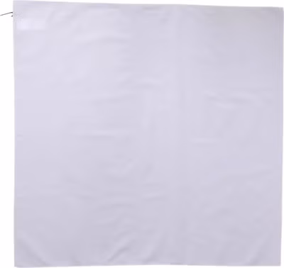 White Cotton Wrap Square Shawl Stole 71cm x 70cm  Scarf