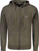 Green Polyamide Men Cardigan 1