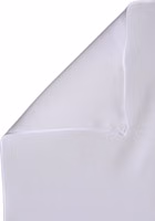 شال لفّ للرقبة من الحرير الأبيض 200cm x 64cm 2