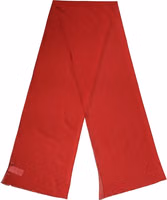Red Silk Neck Wrap Shawl Women Stole 200cm x 64cm Scarf 1