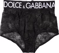 Black Logo Girdle High Waist Panty Underwear 1