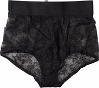Black Logo Girdle High Waist Panty Underwear 2