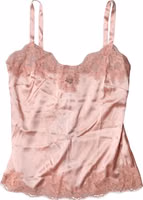 Light Pink Floral Lace Lingerie Top Underwear 1