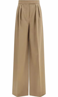Beige Wool Oves Aries Pants