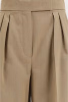 Beige Wool Oves Aries Pants 3