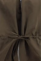Brown Polyester Shell Jacket 3