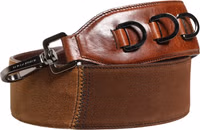Brown Horse Velvet Leather Bag Accessory Shoulder Strap 3