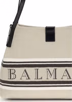 Beige Cotton Shoulder Bag 4