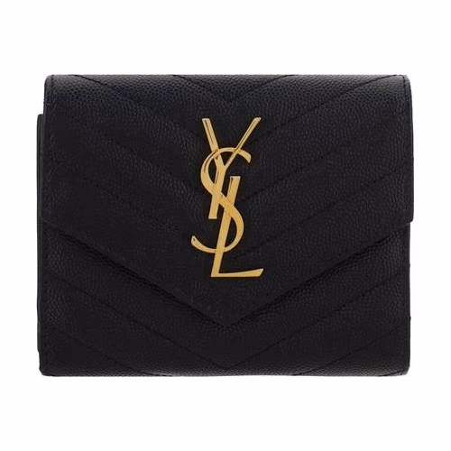 Black Calf Leather Bos Taurus Wallet