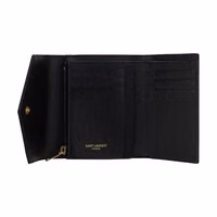 Black Calf Leather Bos Taurus Wallet 3