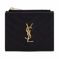 Black Calf Leather Bos Taurus Wallet 1