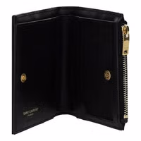 Black Calf Leather Bos Taurus Wallet 3