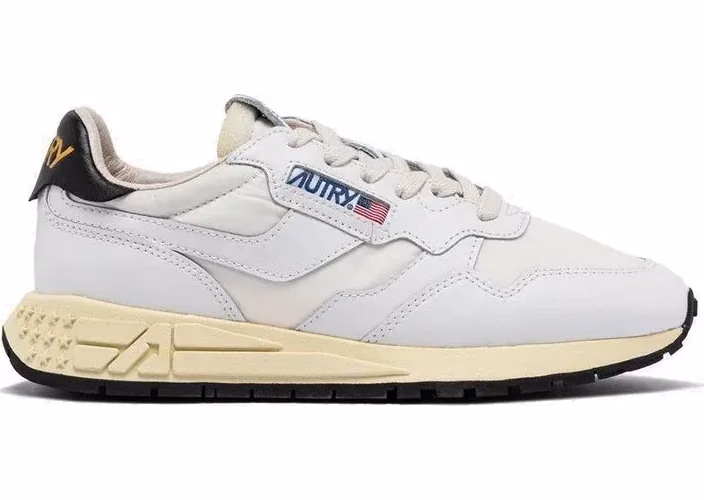 White Leather Athletic Sneakers