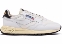 White Leather Athletic Sneakers 1