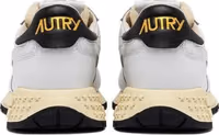 White Leather Athletic Sneakers 3