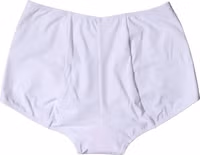 White Logo Girdle High Waist Panty Underwear 3