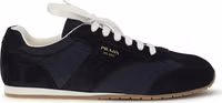 Blue Calf Leather Bos Taurus Athletic Sneakers 1
