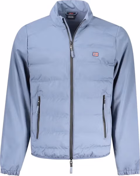 Azzurro Polyester Men's Jacket