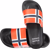 Black Plastic Men's Slipper 1