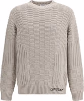 Beige Cotton Sweatshirt 1