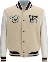 Beige Wool Oves Aries Bomber 1