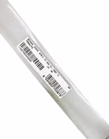 Men White Floral PVC Silver Metal Buckle Belt 5