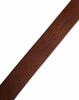 Men Brown Classic Leather Metal Buckle Belt 5