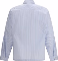 Blue Polyamide Pattern Shirt 2