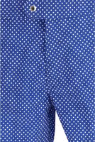 Blue Polyester Short And Mini Shorts 3