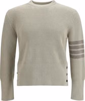 Beige Cotton Sweatshirt 1