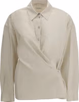 Beige Cotton Dress Shirt 1