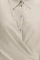 Beige Cotton Dress Shirt 3