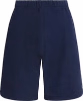 Blue Cotton Bermuda Shorts 1
