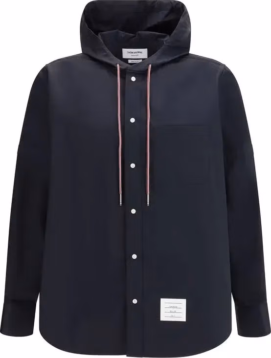 Black Polyamide Shell Jacket