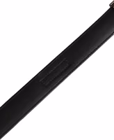 Men Black Classic Viscose Metal Buckle Belt 4