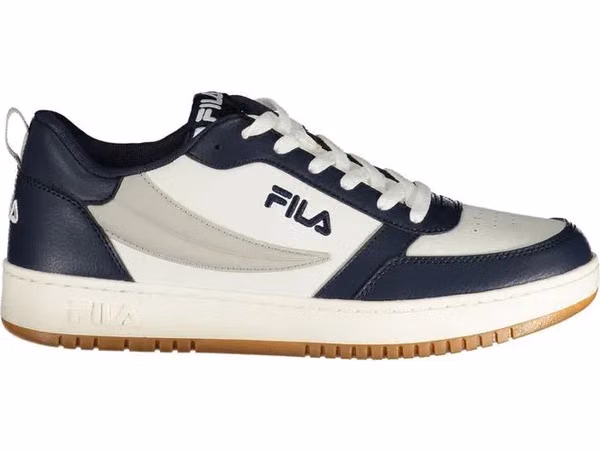 Blue Polyurethane Men Sneaker