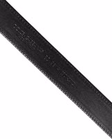 Men Brown Classic Leather Metal Buckle Belt 4